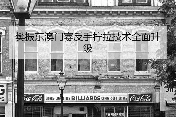 樊振东澳门赛反手拧拉技术全面升级